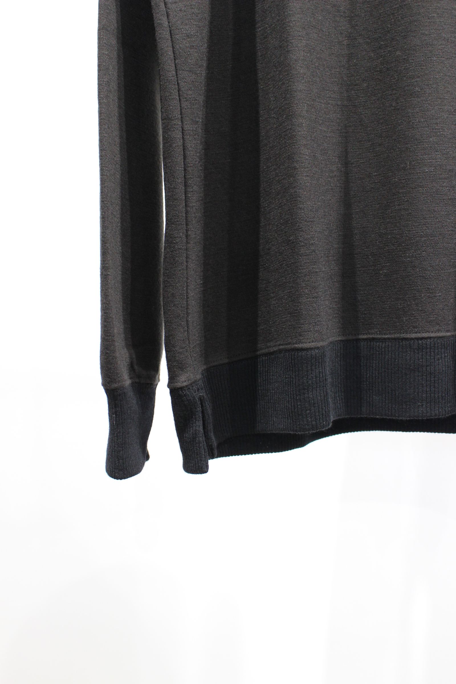 CURLY&Co. - SOFT WOOL KNIT-SAWN PULLOVER | BLACK | ニット | NapsNote