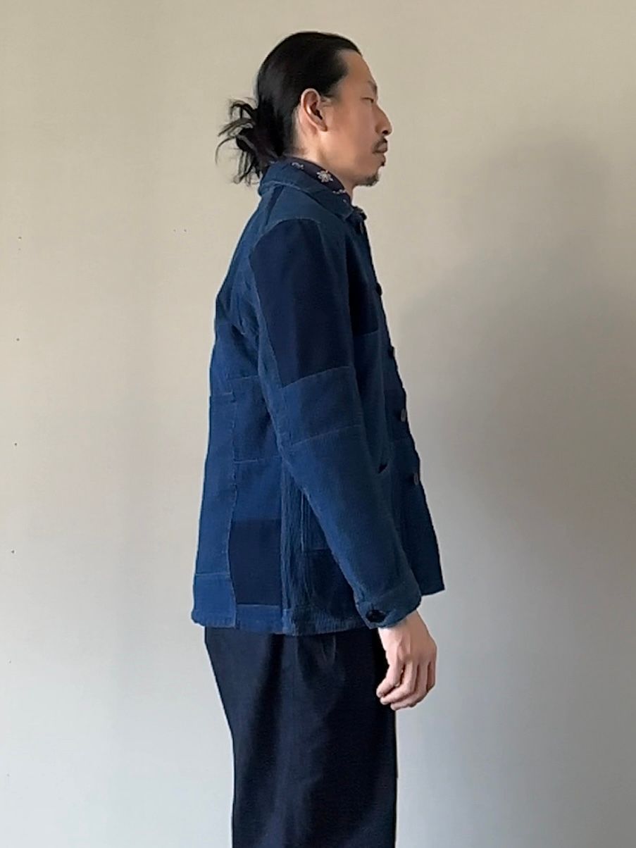 GAIJIN MADE - GAIJIN MADE GJK-186 インディゴ トビーパッチワーク