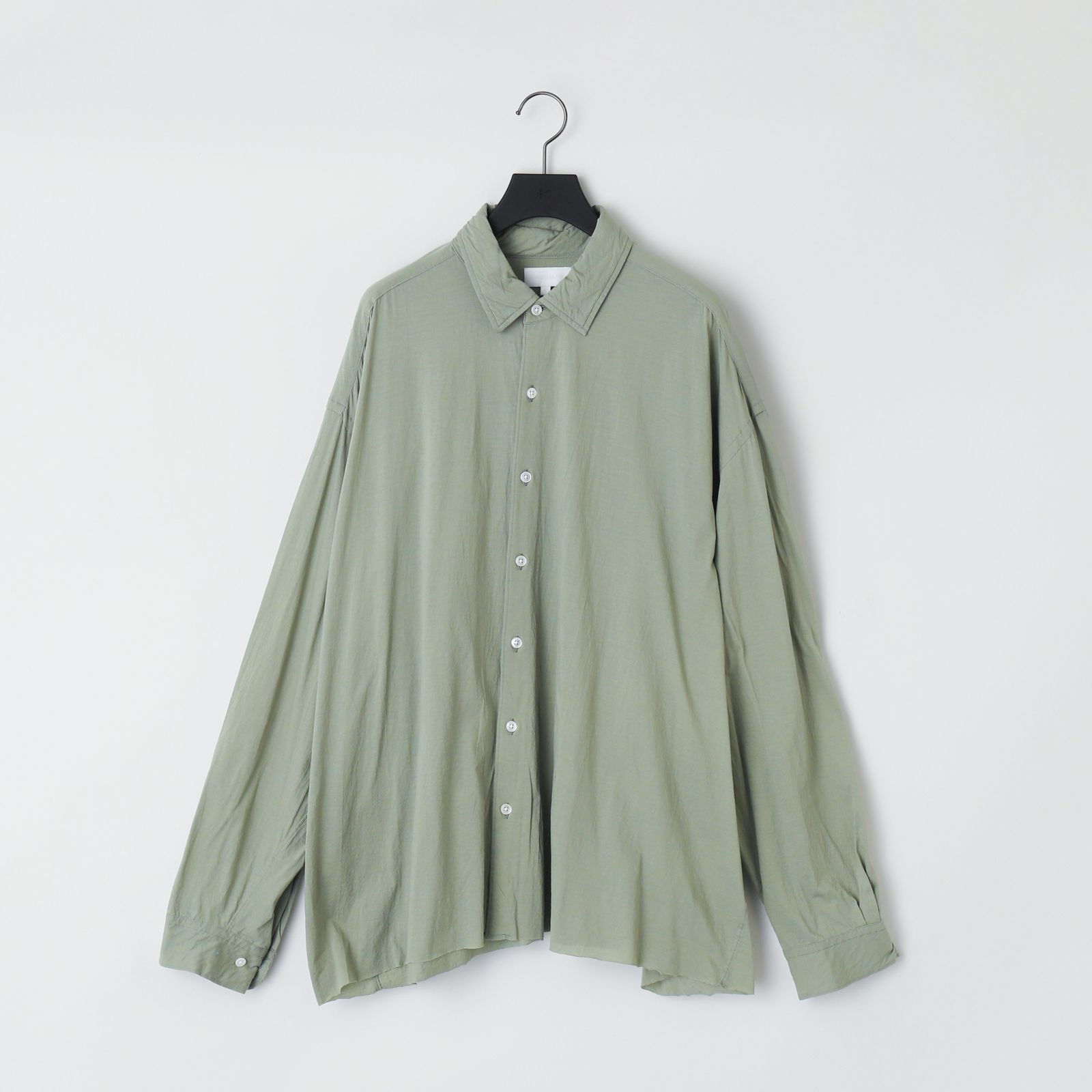KANEMASA PHIL. - 46G Artisan Shirt / アルチザンシャツ / GREEN | niki