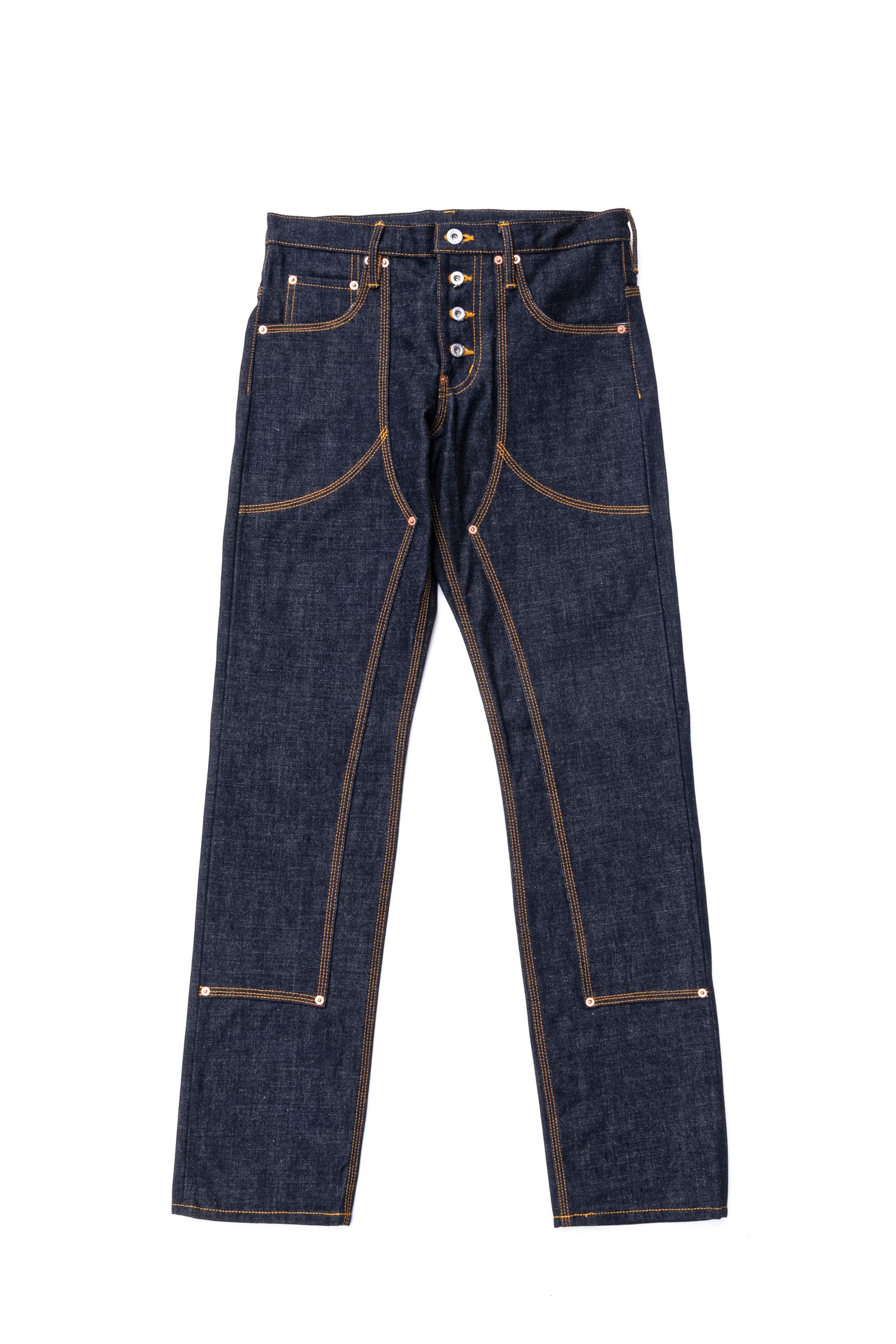 SUGARHILL - CLASSIC STRAGHT DENIM PANTS / RIGID INDIGO | Retikle