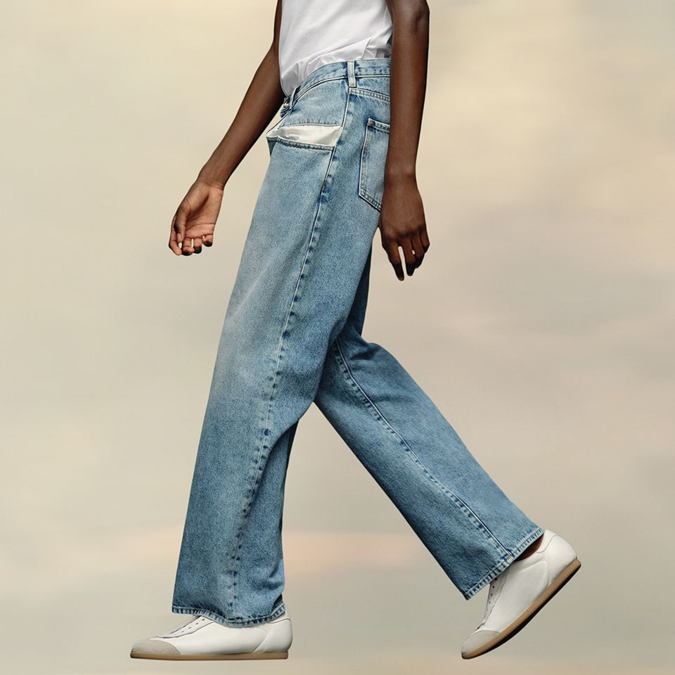 Maison Margiela - ストレートジーンズ コントラストポケット付き | River