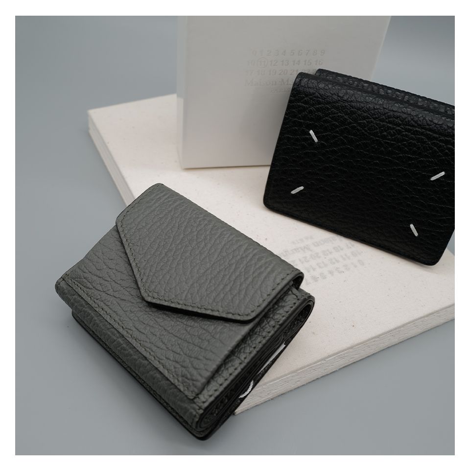 Maison Margiela - 4ステッチ 三つ折り ウォレット | River