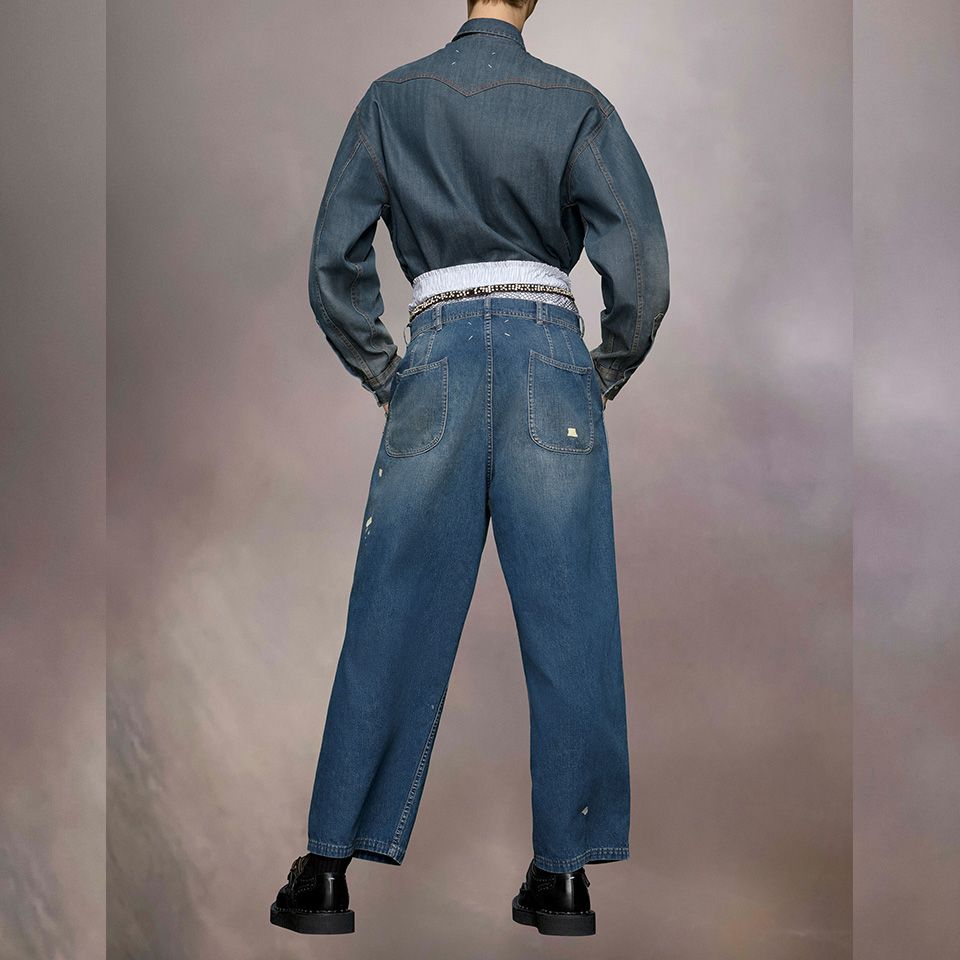 Maison Margiela - ディストレスト ジーンズ | River