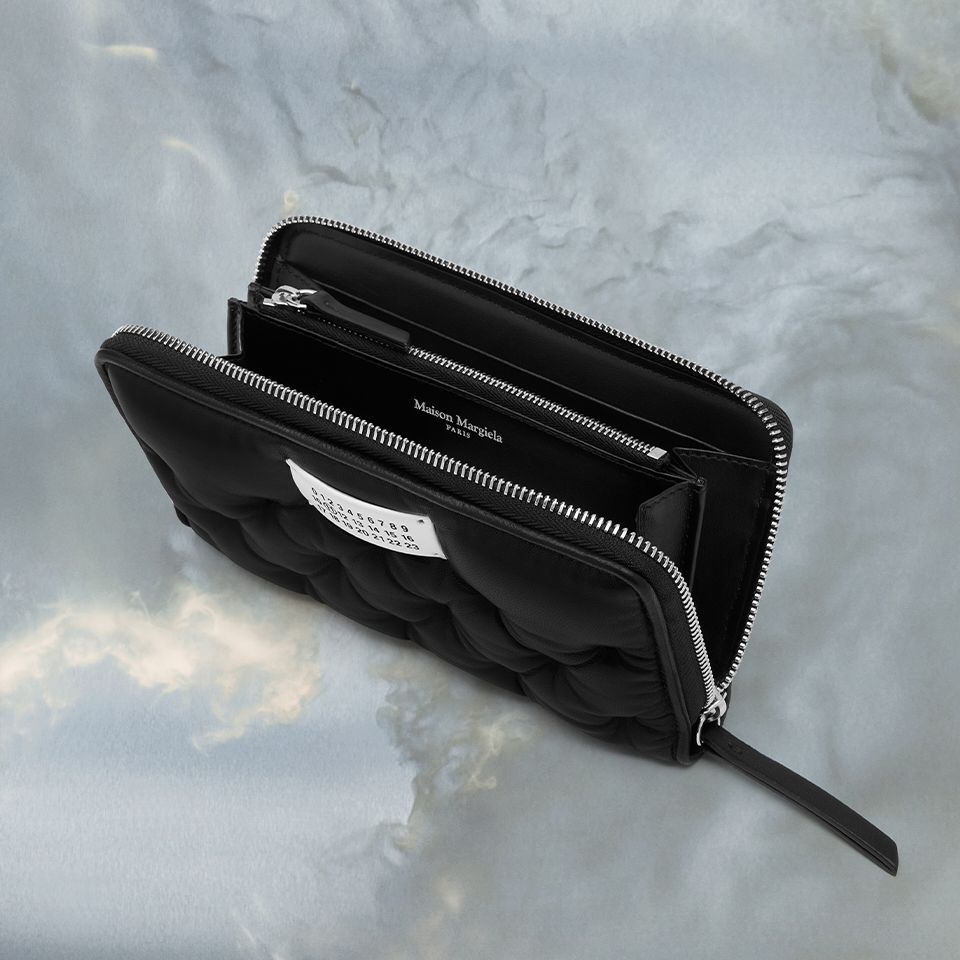 Maison Margiela - 「グラム スラム」エンブローダリー ウォレット | River