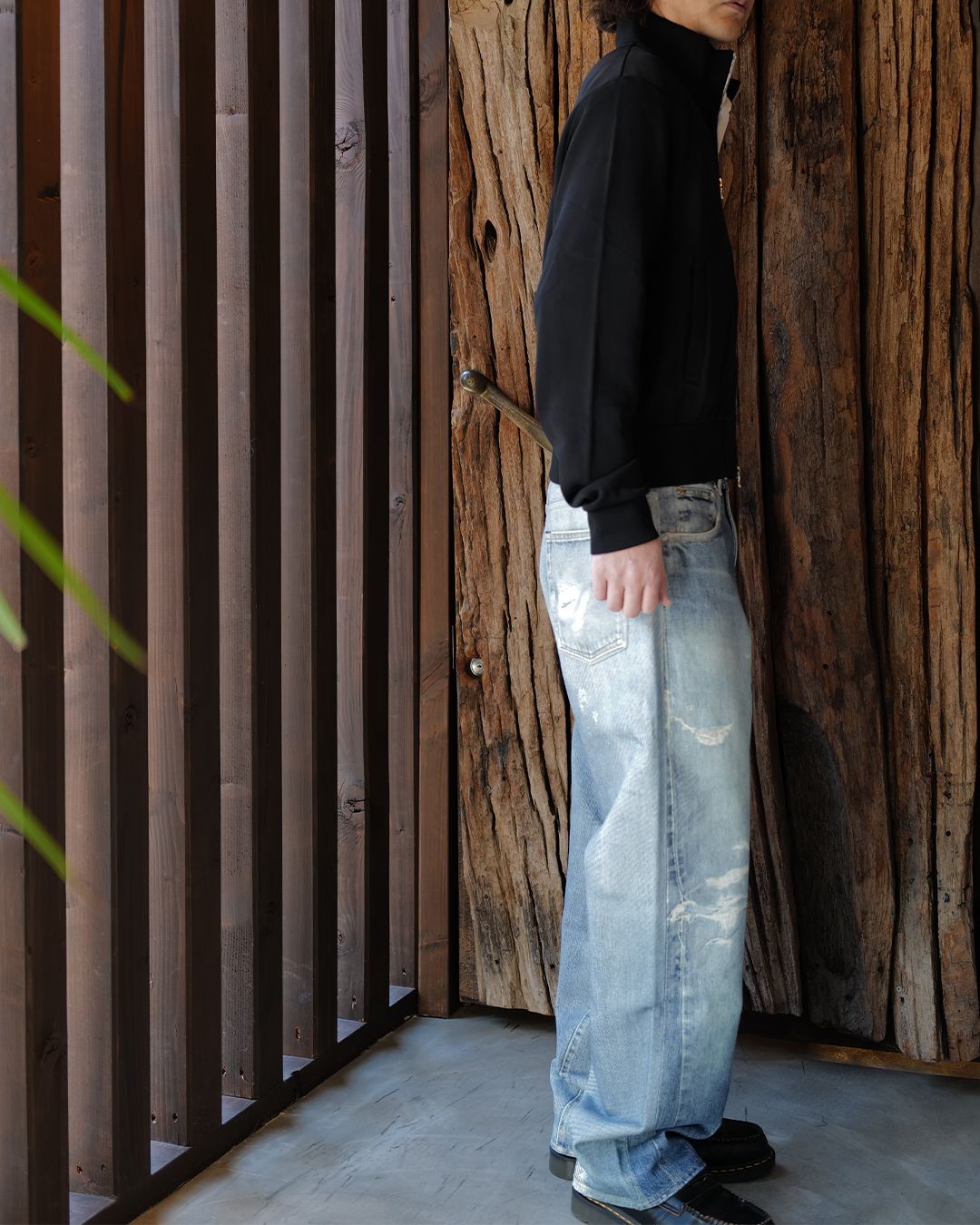 OUR LEGACY - THIRD CUT Digital Denim Print | River