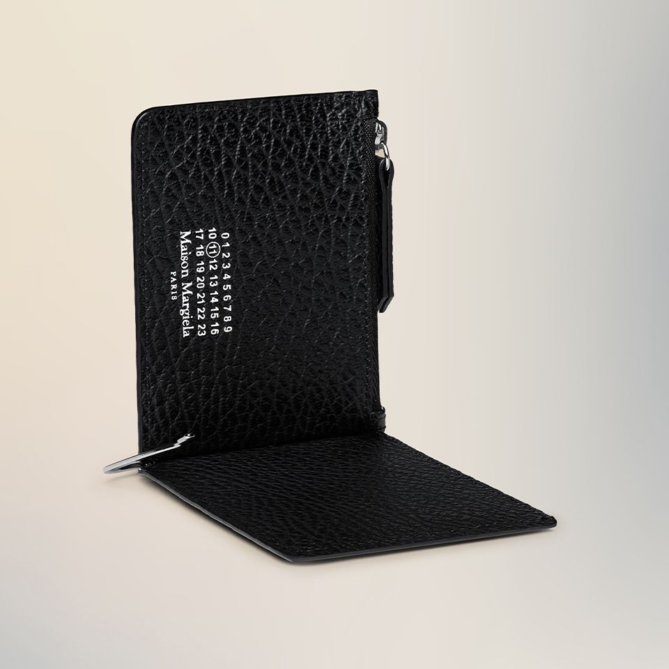 Maison Margiela - 4ステッチ マネークリップ ウォレット / Black | River