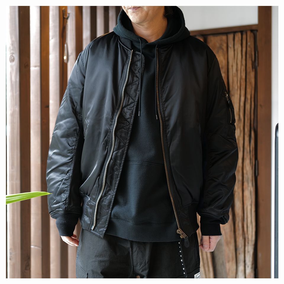 SEQUEL - SQ-24AW-JK-07 MA-1 BLACK | River