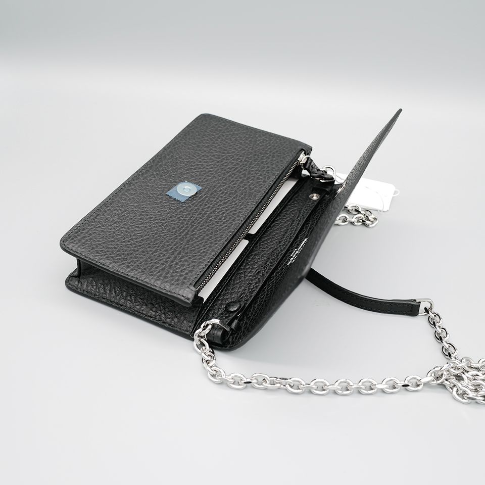 Maison Margiela - レザーチェーン ウォレット / Black | River