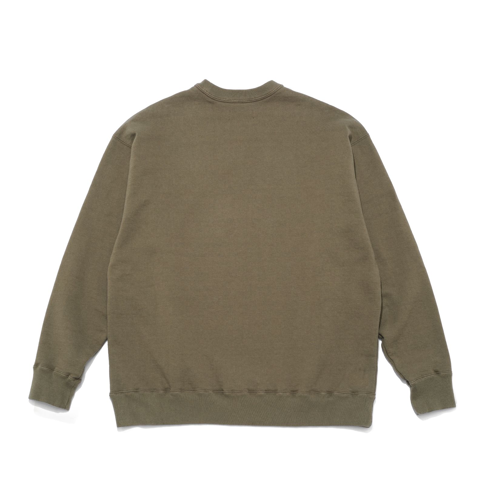 GOD SELECTION XXX - GX-A25-CS-04 CREW NECK SWEAT SHIRT OLIVE | River