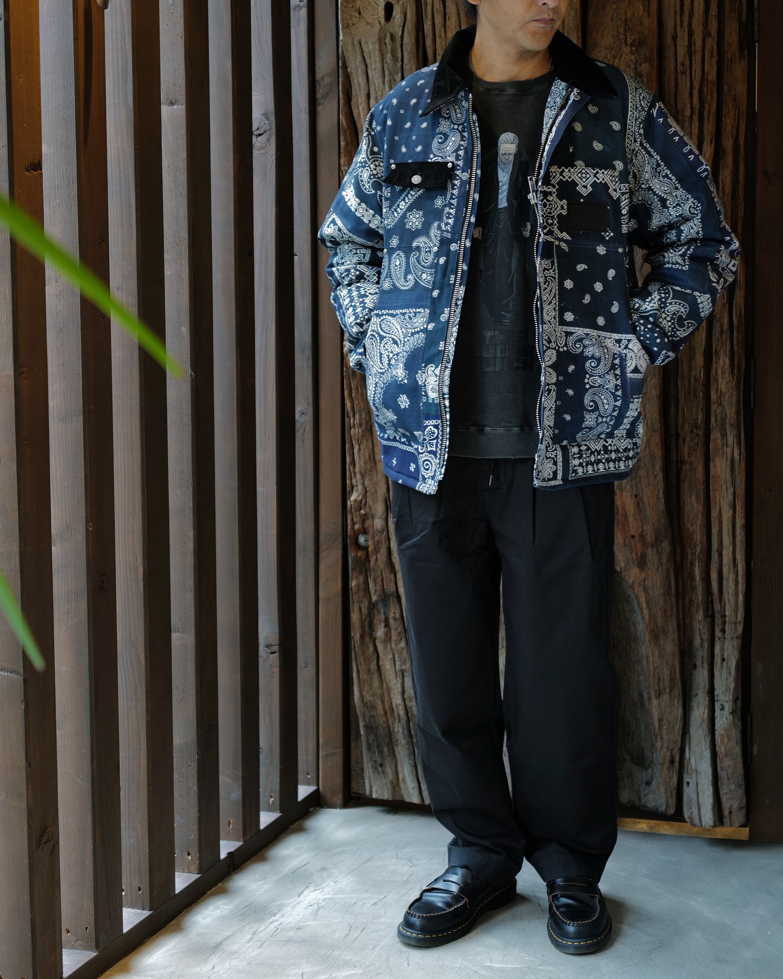 MIYAGIHIDETAKA - 【MIYAGI HIDETAKA】 Quilted Work Jacket | River