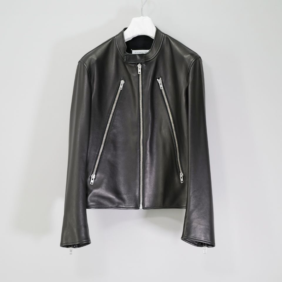 Maison Margiela - 【Last1 46】5ジップ レザー ジャケット | River