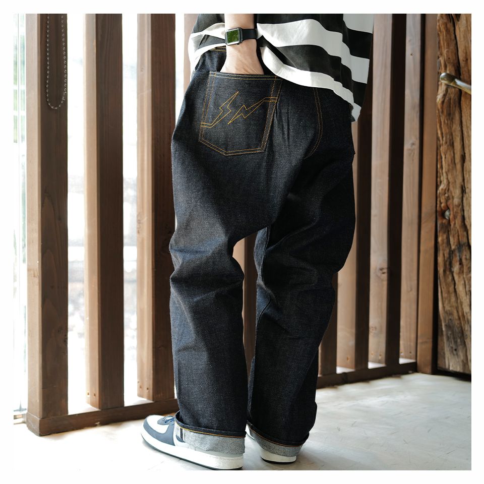 SEQUEL x Fragment design リジットデニム | River