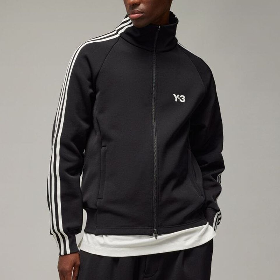 Y-3 - 3-STRIPES TRACK TOP BLACK | River