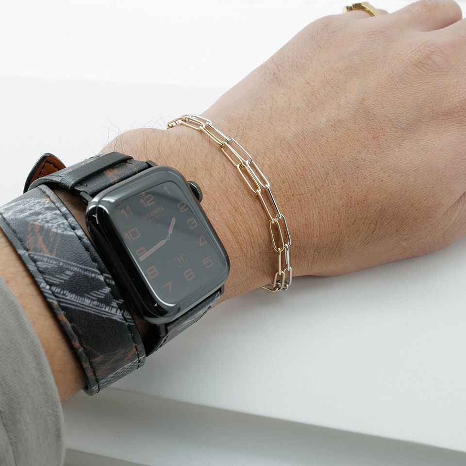 TOMWOOD - Box Bracelet 【ボックスブレスレット】 7Inch (17.8cm) | River