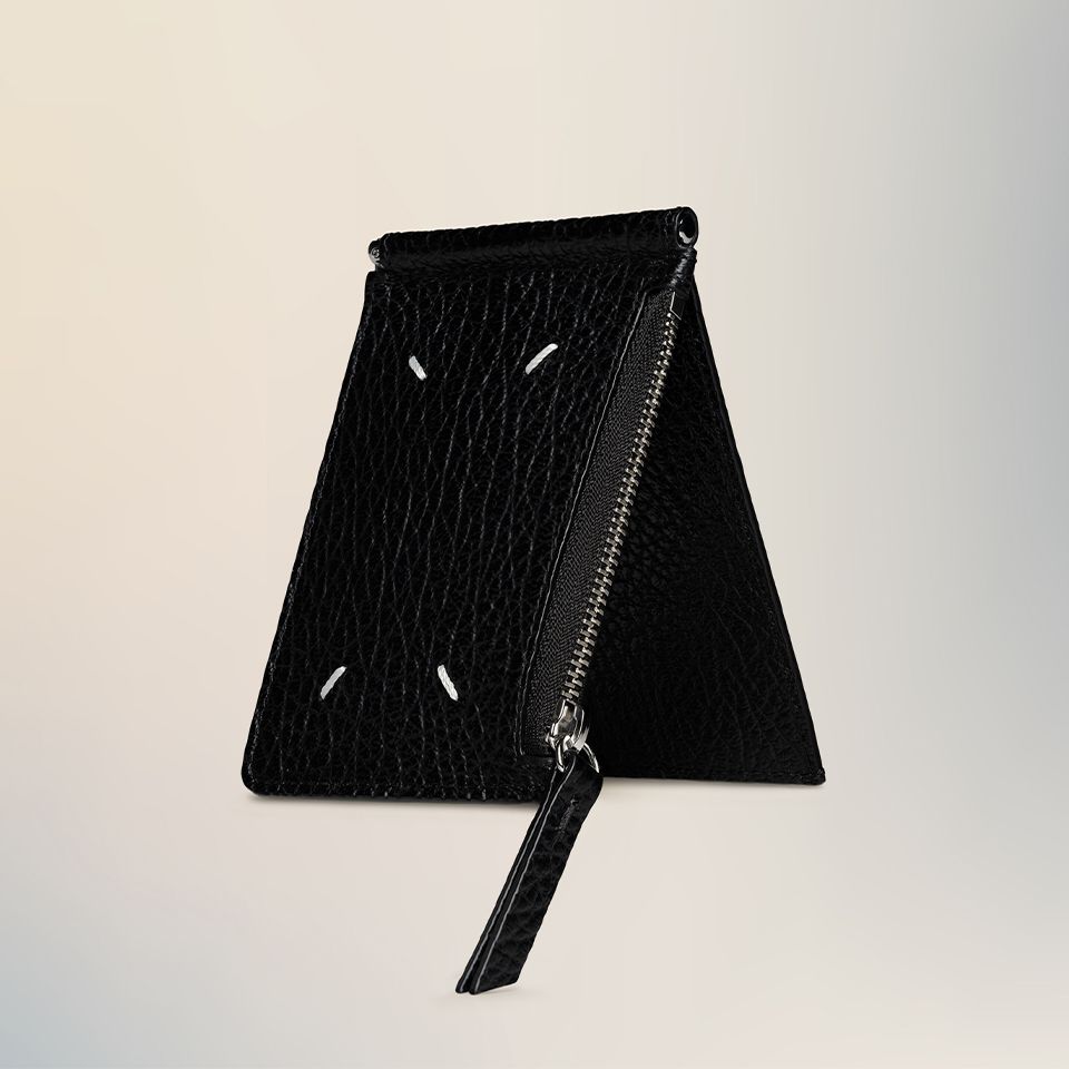 Maison Margiela - 4ステッチ マネークリップ ウォレット / Black | River