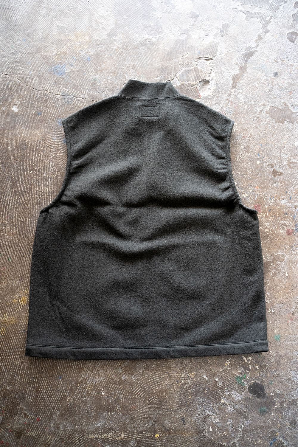 STILL BY HAND - 【ラスト1点】【21AW】ウールパイルジップベスト