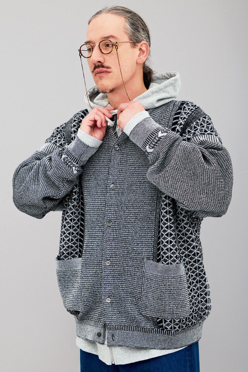 YASHIKI - 【ラスト1点】【25AW】Ginka Cardigan(GREIGE) | Salty