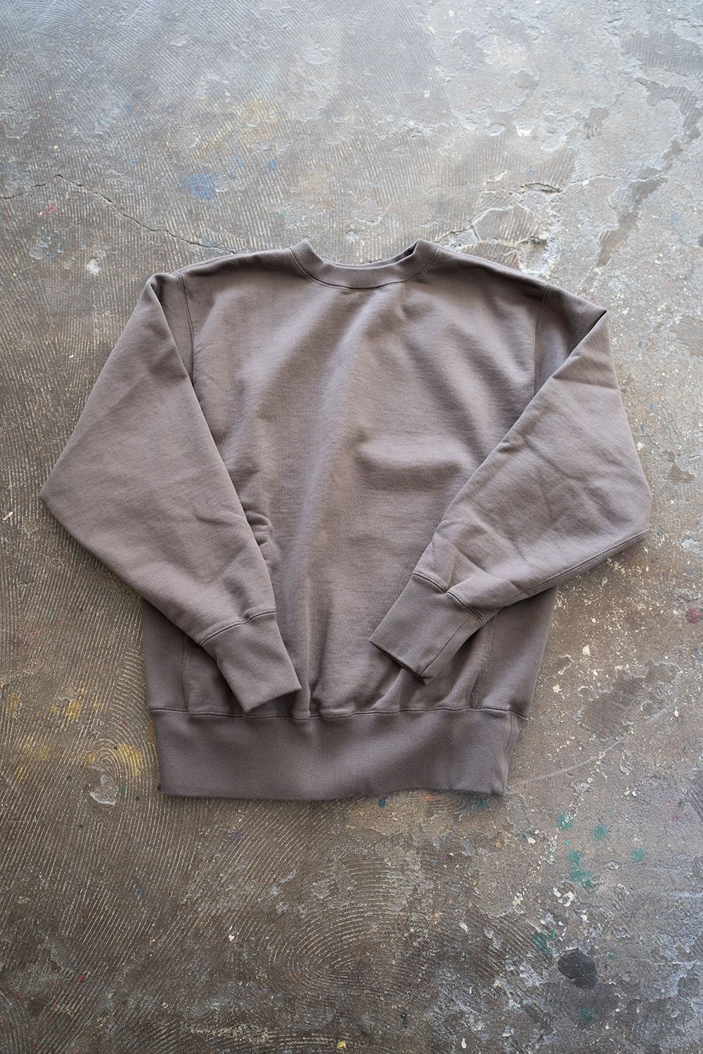 CIOTA - 【ラスト1点】スビン吊り裏毛クルーネックスウェットシャツ