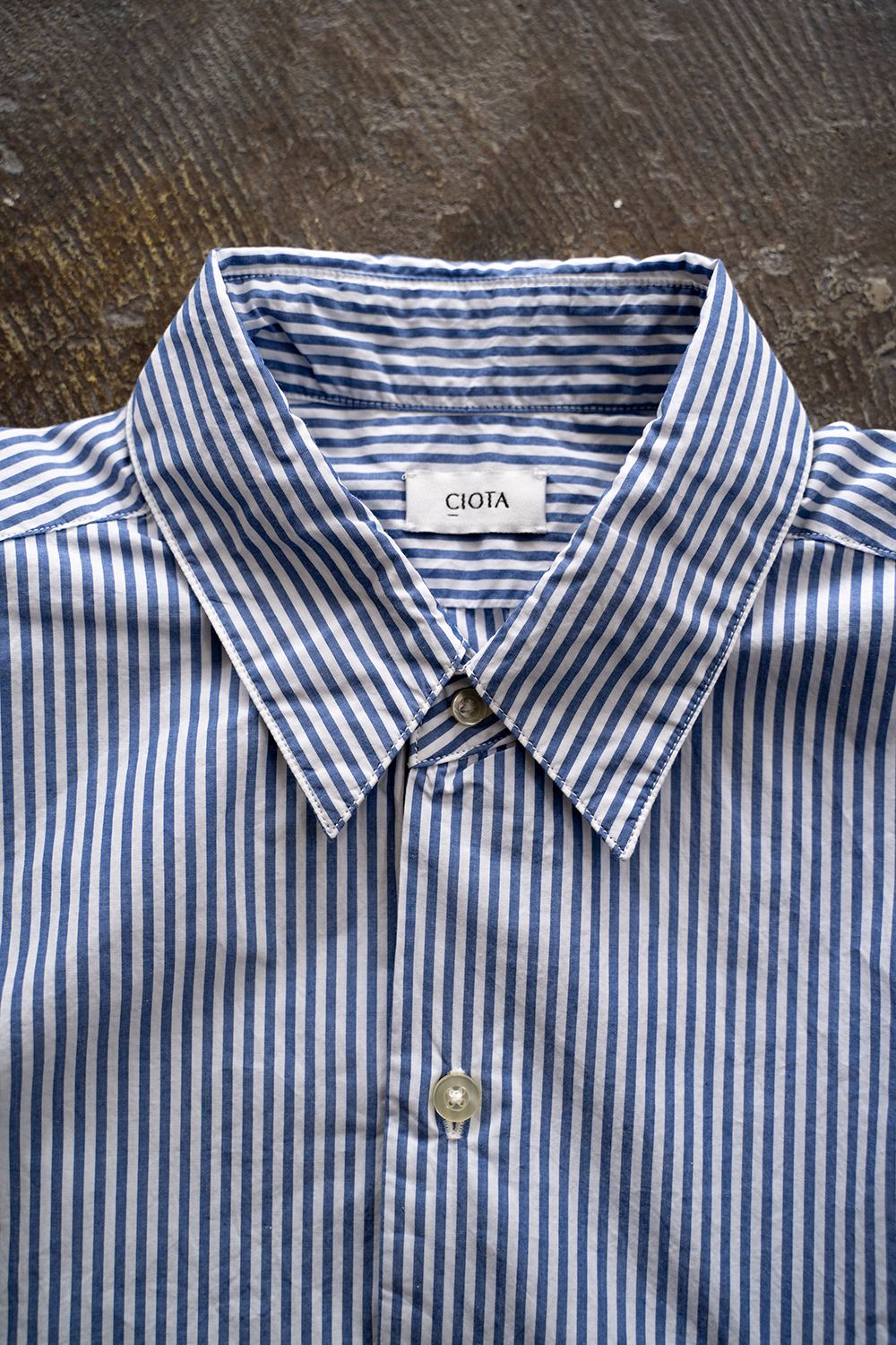 CIOTA - 【ラスト1点】スビンコットンタイプライターレギュラーカラー