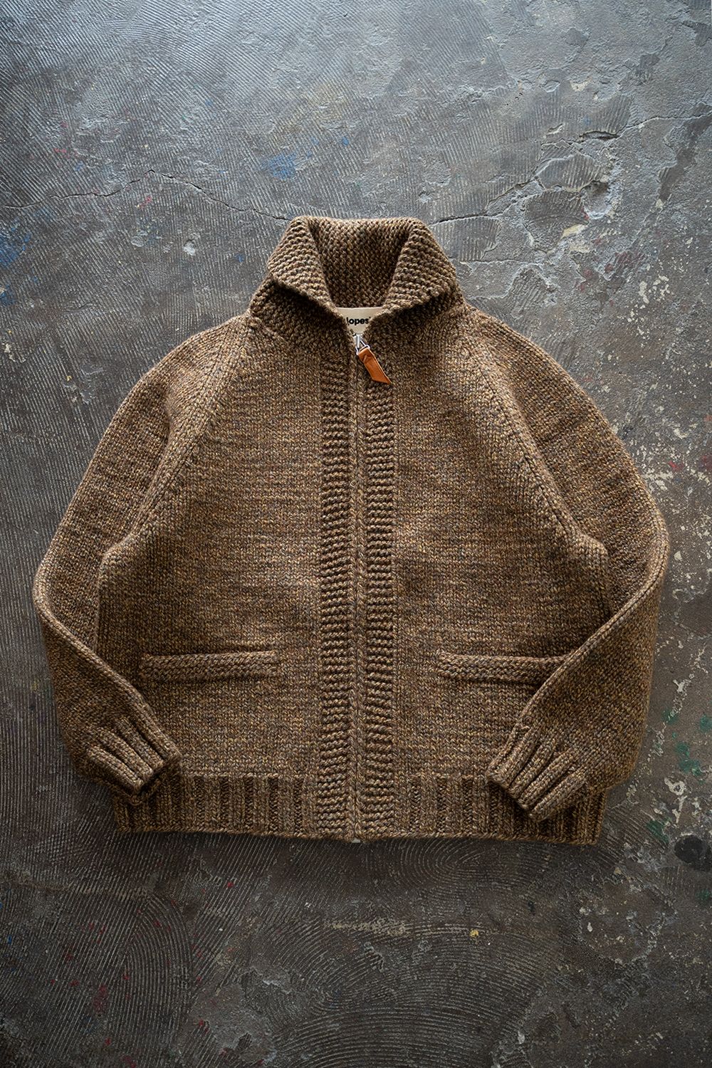 Slopeslow - 【ラスト1点】yak/lambs multi ply HAND KNITTING