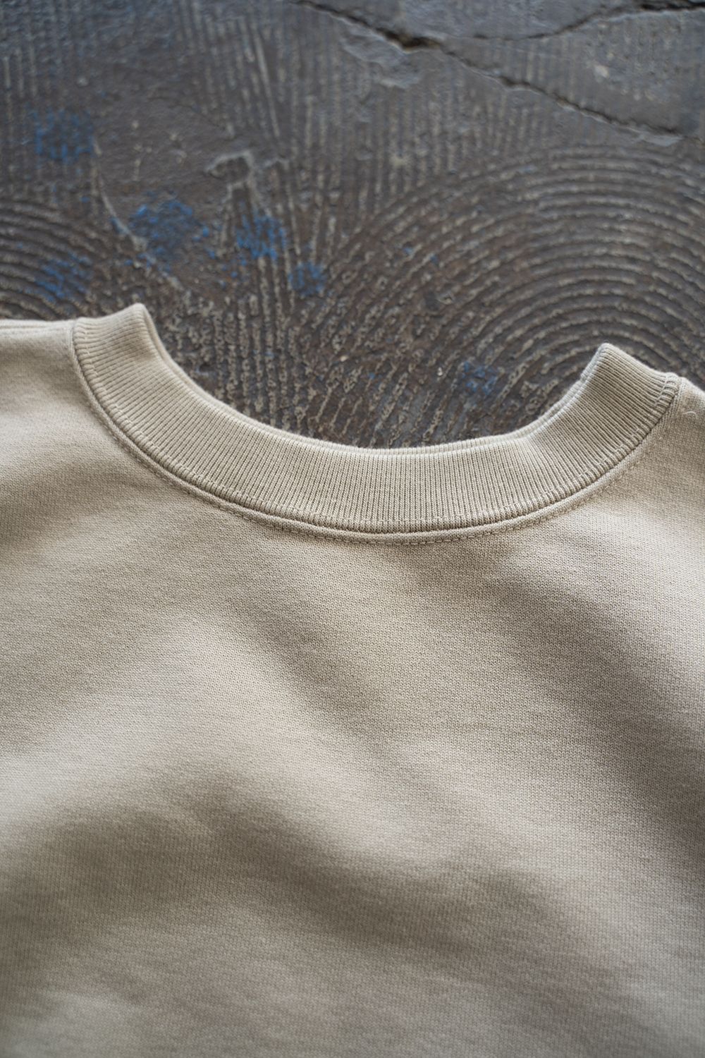 CIOTA - 【ラスト1点】スビン吊り裏毛クルーネックスウェットシャツ