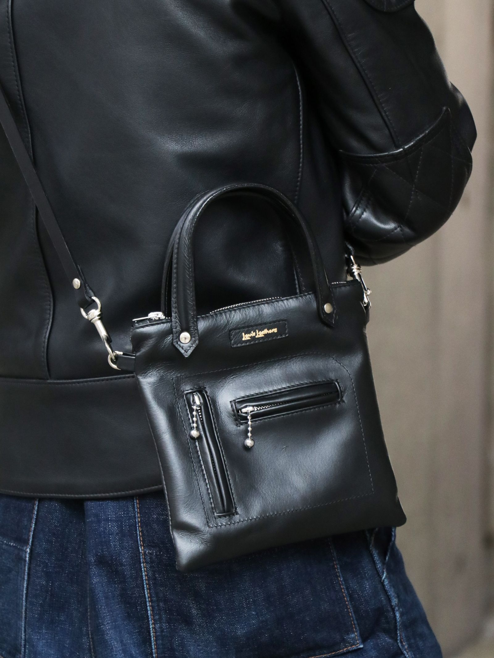 Lewis leathers ルイスレザーズ ブロンクスバッグ と手袋セット 正規