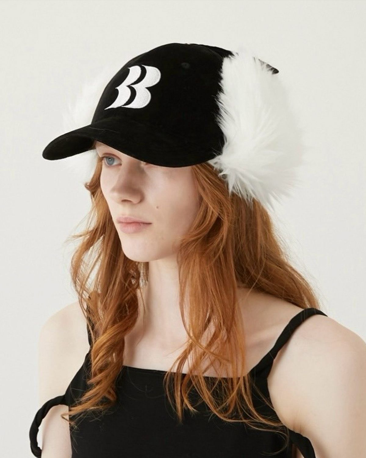 BASICKS - BB Logo Flight Cap / BBロゴ フライトキャップ (ブラック