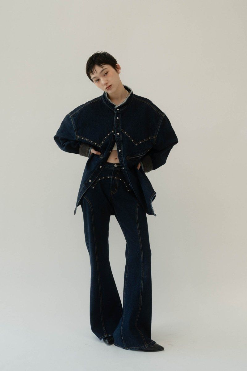 Knuth Marf - bell bottom denim pants(unisex) / ベルボトム デニム