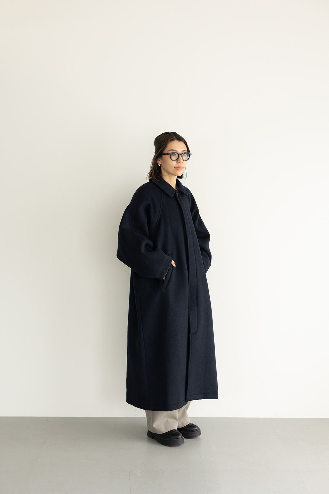 CAVEZA ROSSO - Raglan Sleeve Long Coat / ラグランスリーブロング