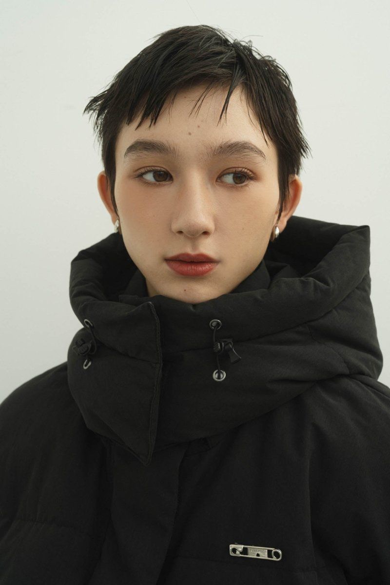 Knuth Marf - 2way down jacket / ダウンジャケット (ブラック) | Sir