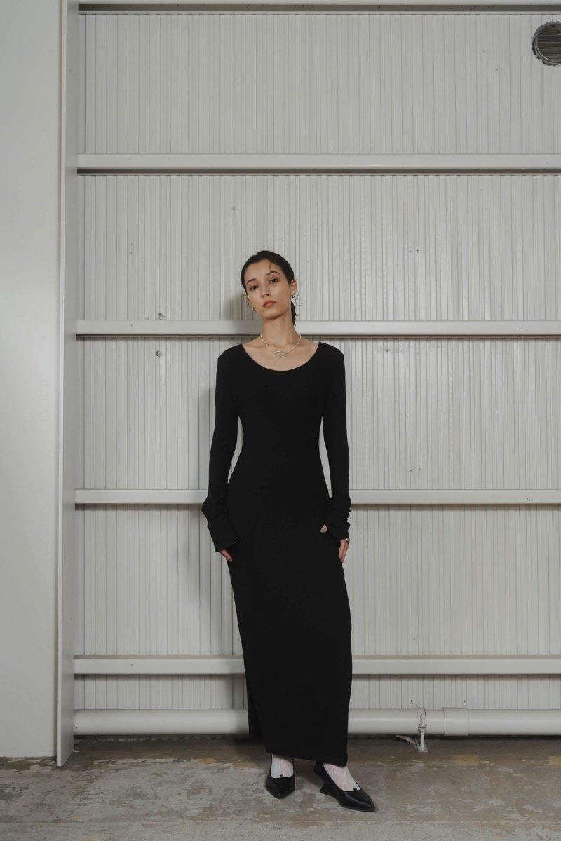 Knuth Marf - 2way layered one piece / 2ウェイ レイヤードワンピース