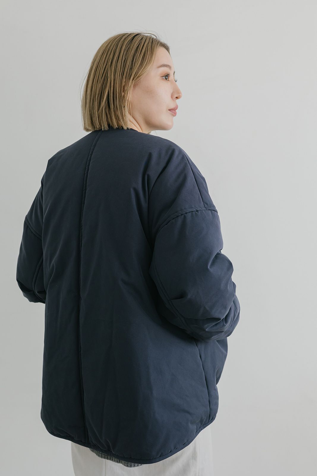 CAVEZA ROSSO - ウインドカフス テントブルゾン (ネイビー) | Sir