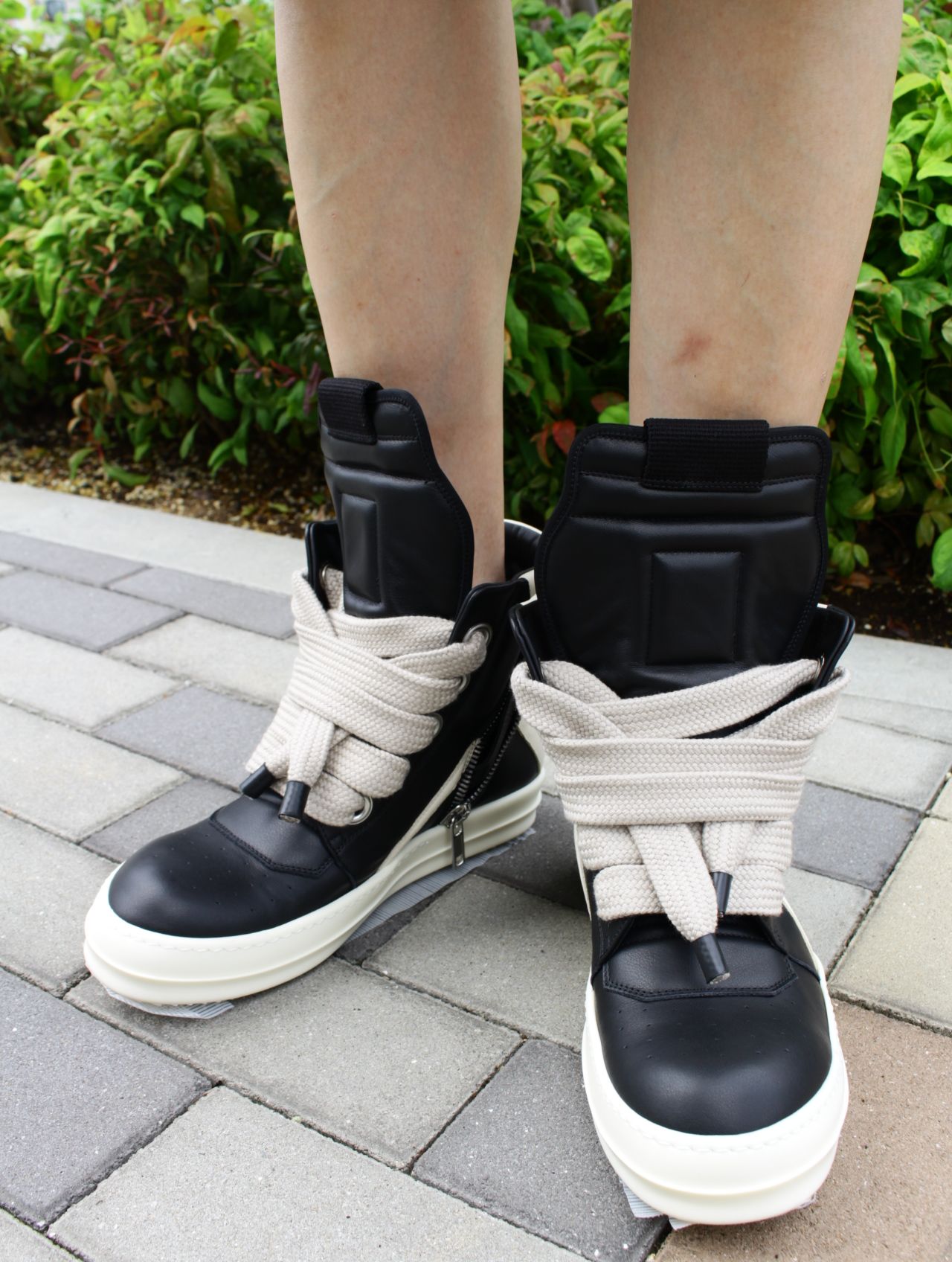 RICK OWENS - 【26SS】ジャンボレース ジオバスケット スニーカー