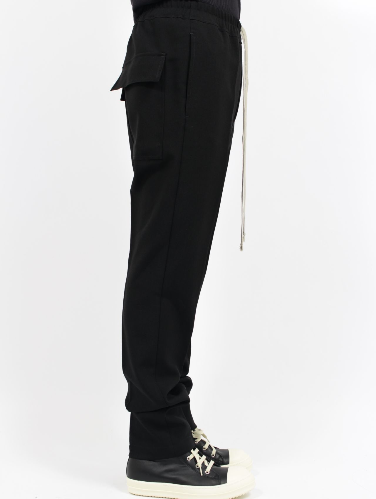 RICK OWENS - 【25AW】ドローストリング スリム サルエルパンツ