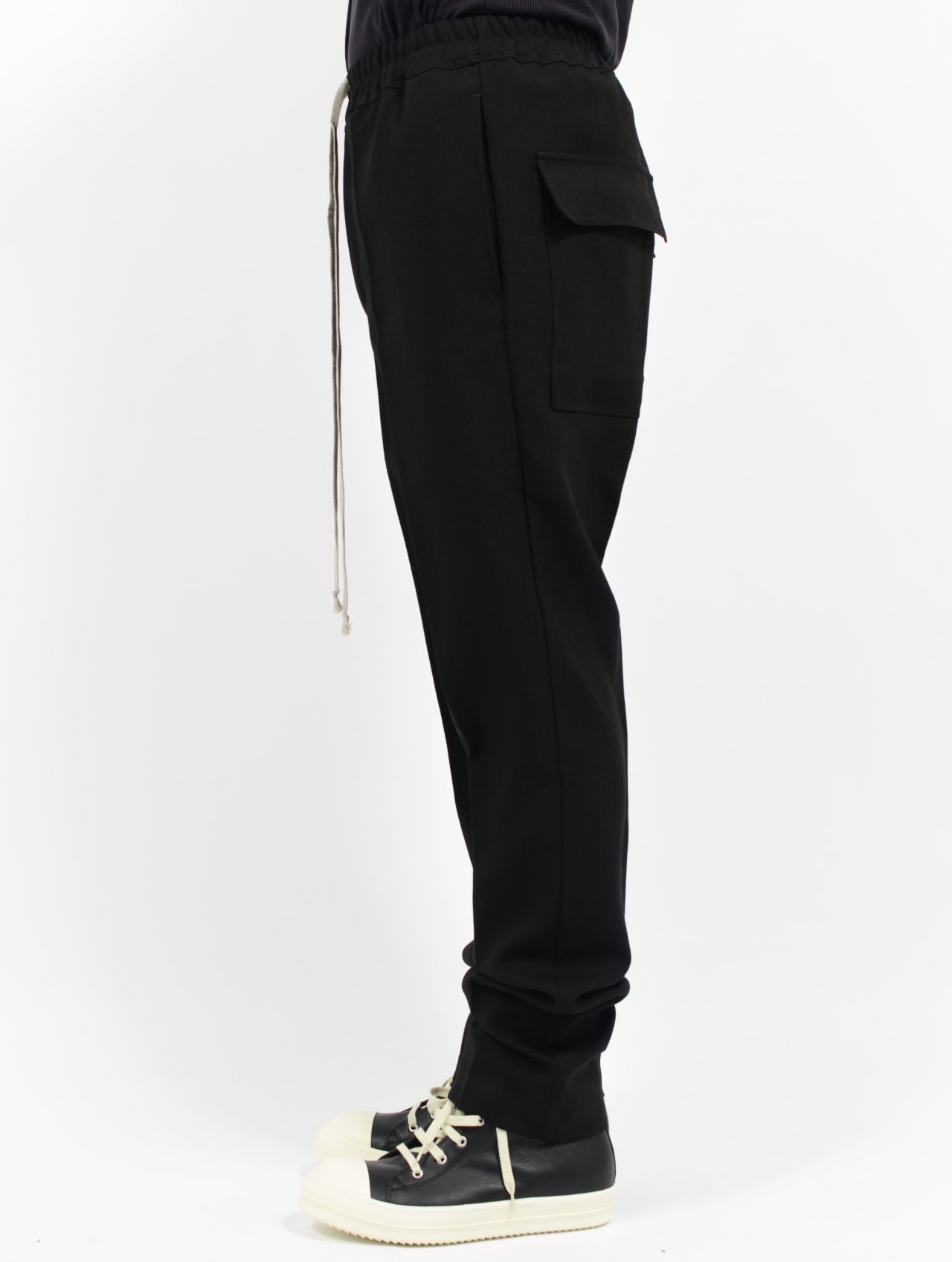 RICK OWENS - 【25AW】ドローストリング スリム サルエルパンツ