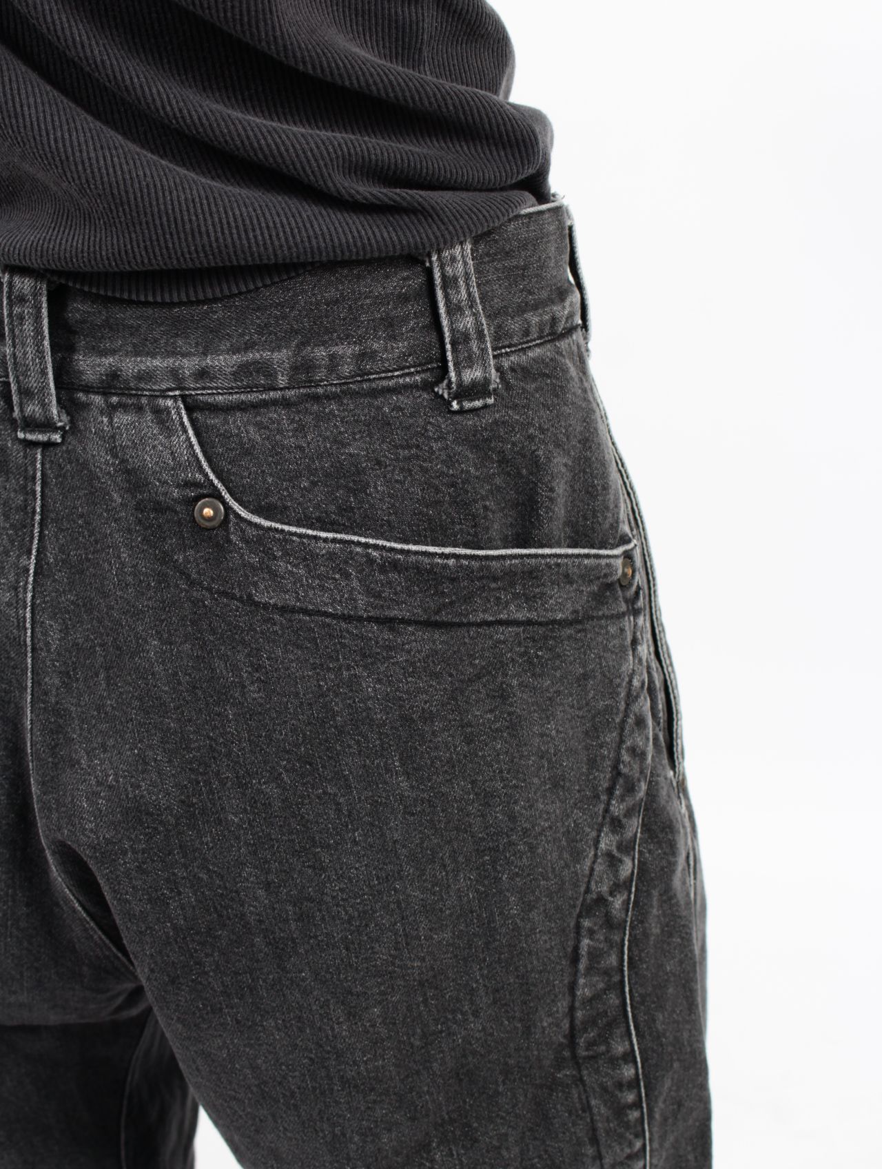 JIAN YE - 【25SS】ウォッシュ デニム パンツ / BANYONGJIU PANTS