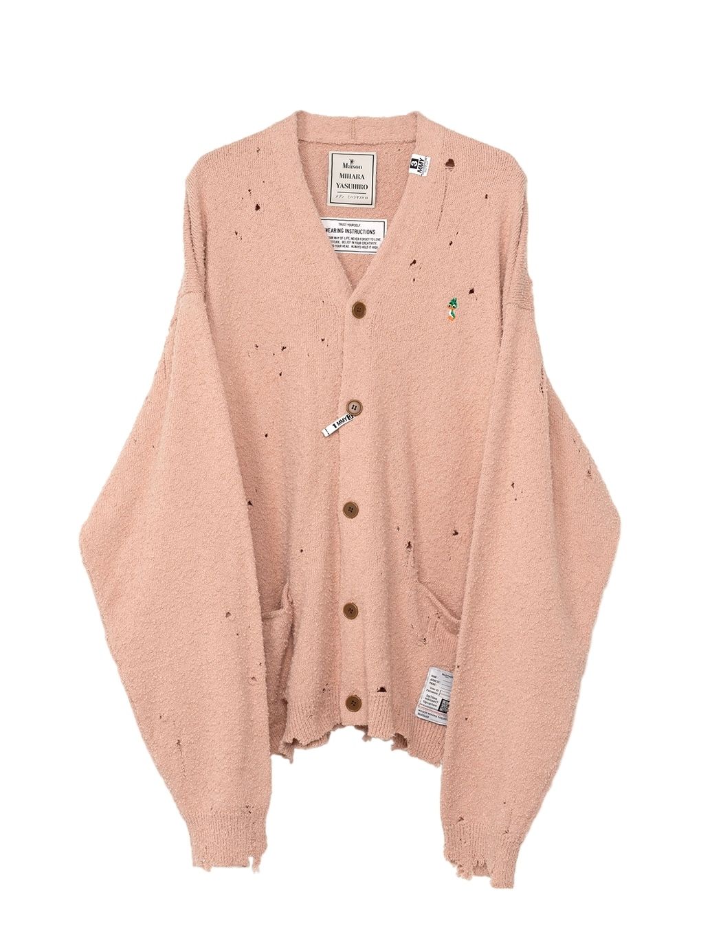 Maison MIHARA YASUHIRO - 【24AW】ディストレスド ニット