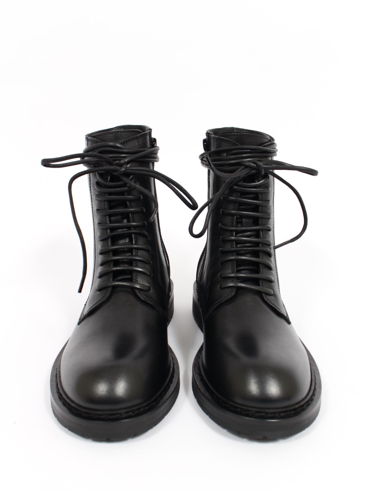 ANN DEMEULEMEESTER - 【25AW】ダニー アンクル レースアップ ブーツ