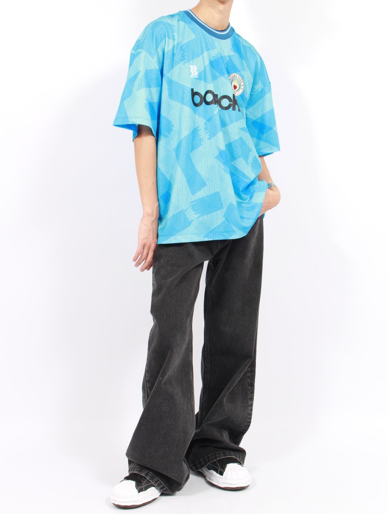 BASICKS - 【25AW】フットボール シャツ / FOOTBALL SHIRT / ブルー