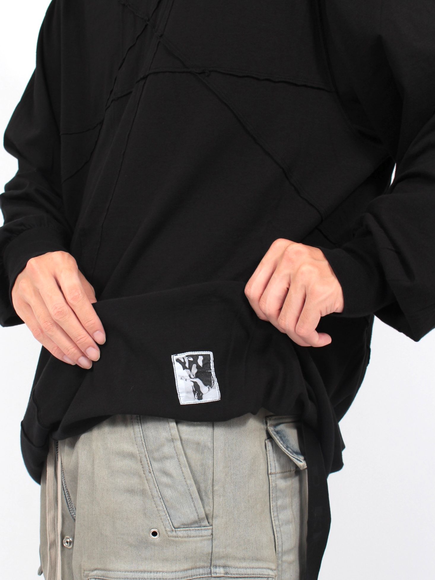 RICK OWENS DRKSHDW - 【24AW】ジャンボ ロングスリーブ 長袖 Tシャツ