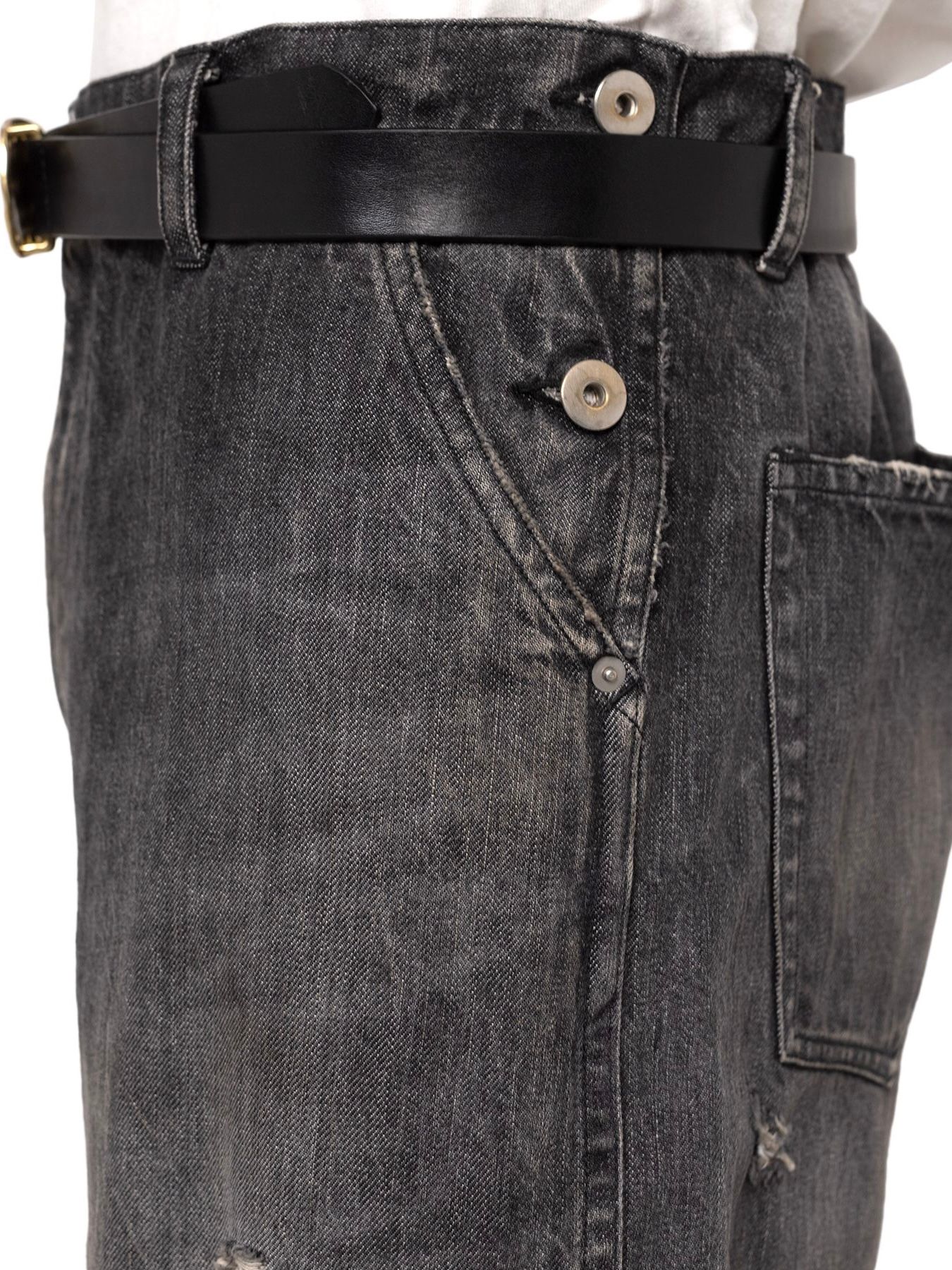 KAMIYA - 【24AW】デニム ワイド パンツ / DENIM WIDE PANTS