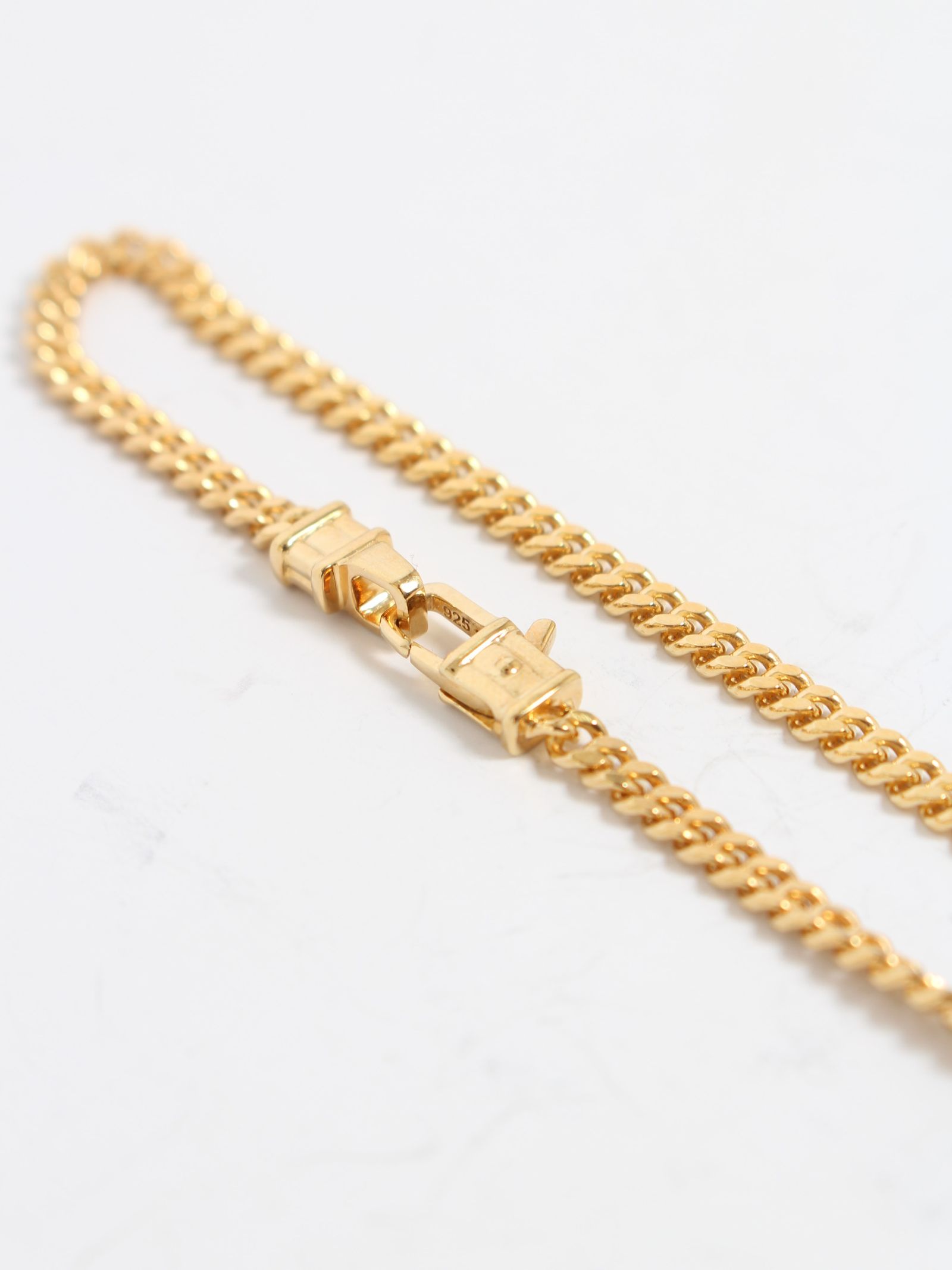 TOMWOOD - カーブ チェーン ネックレス M / Curb Chain M / ゴールド