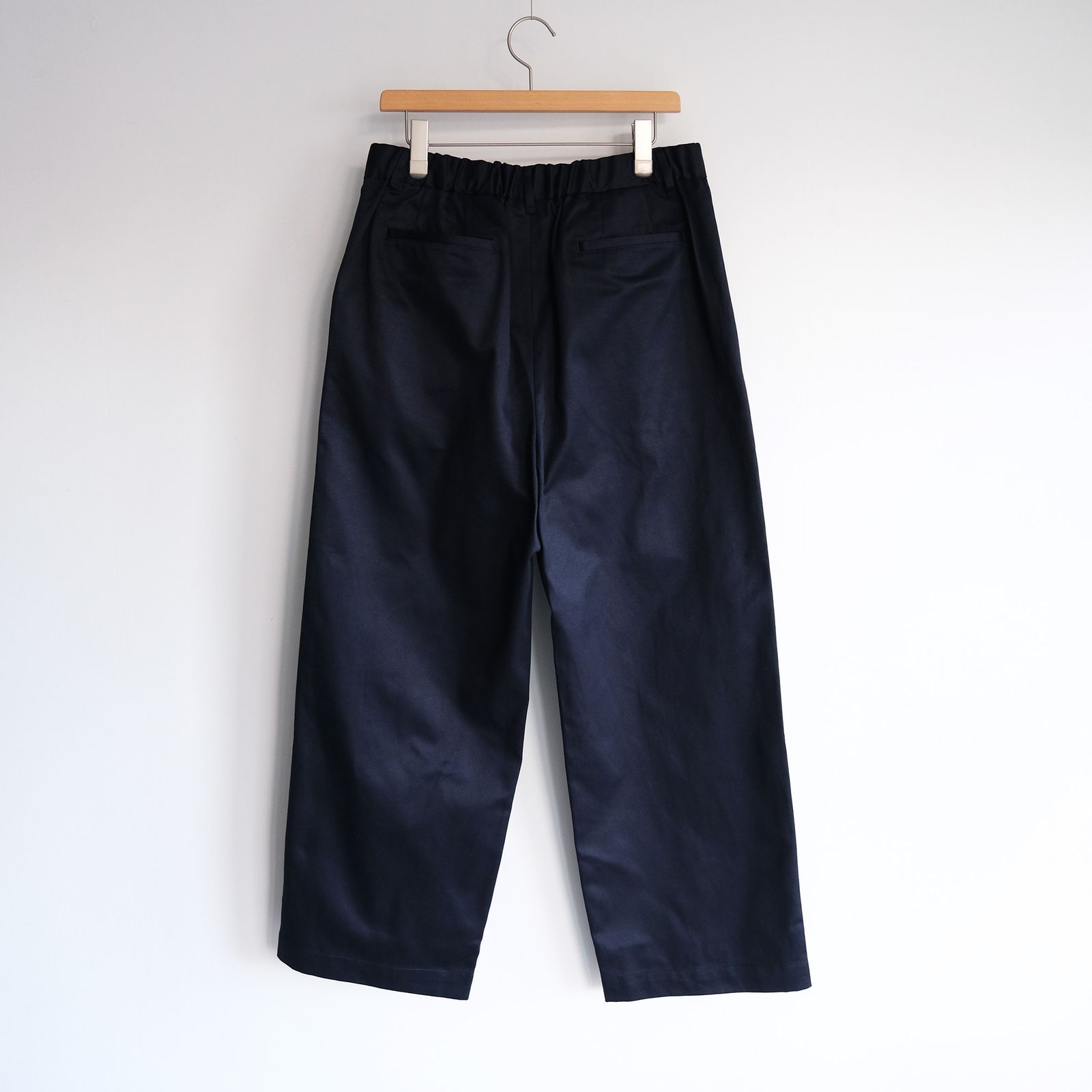 Graphpaper - Westpoint Chino Wide Straight Trousers -パンツ-（Navy