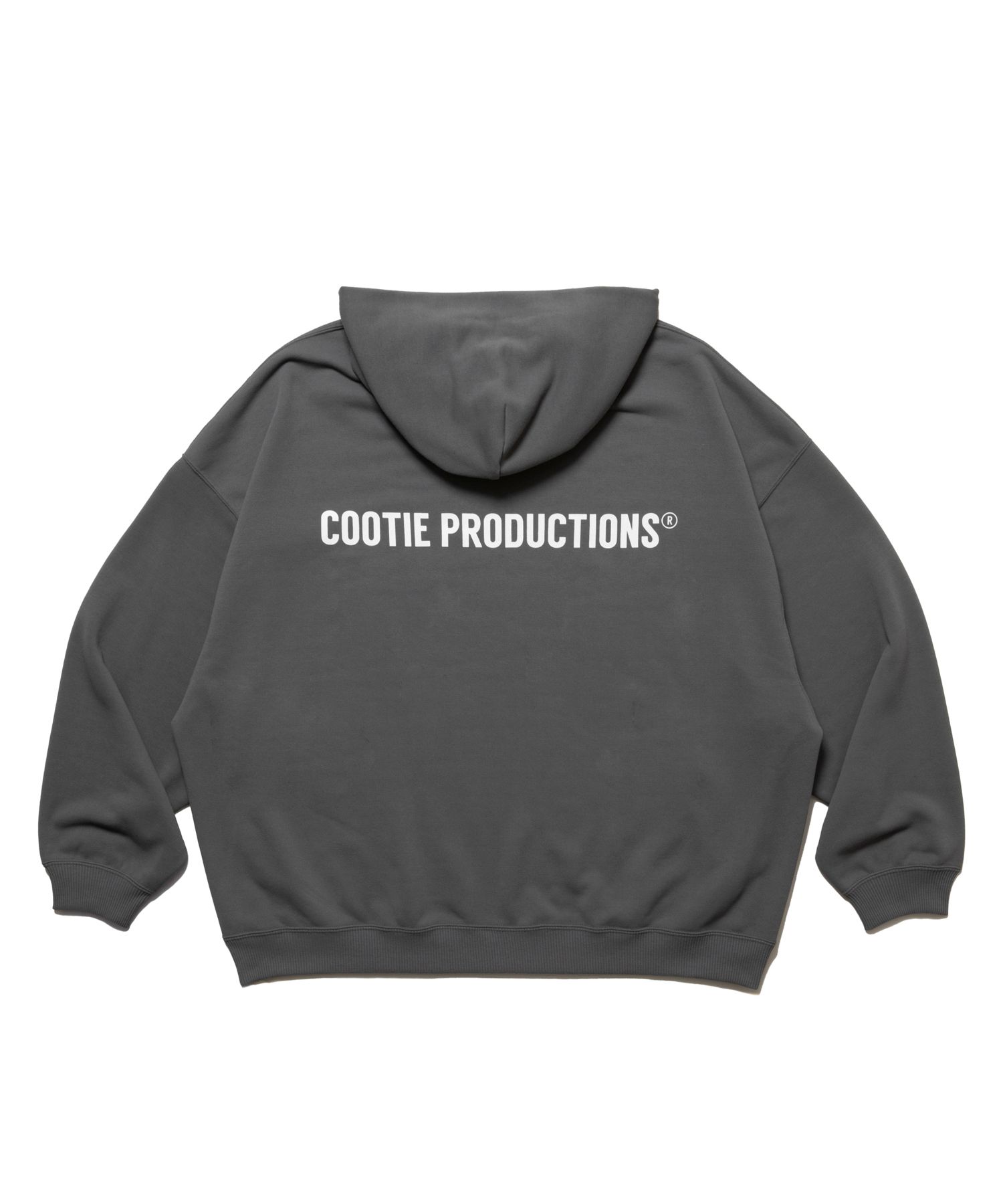 COOTIE PRODUCTIONS - Dry Tech Oversized Sweat Hoodie / GRAY