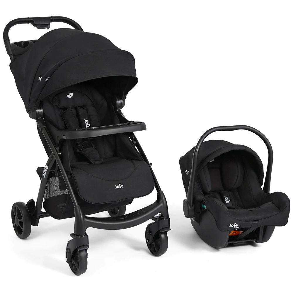 Joie i-Muze LX Stroller Travel System Bundle with i-Juva i-Size