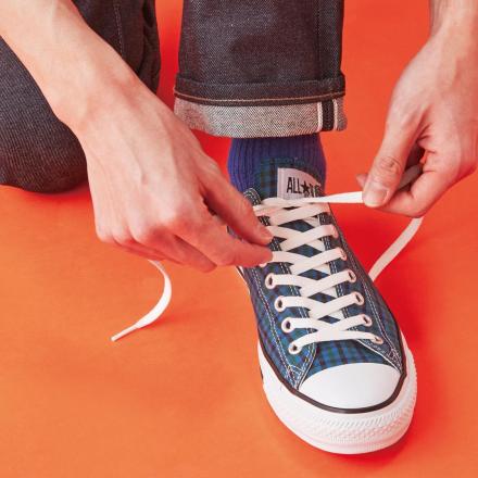 国内5月7日発売予定】ファミリア × コンバース オールスター OX ブルー