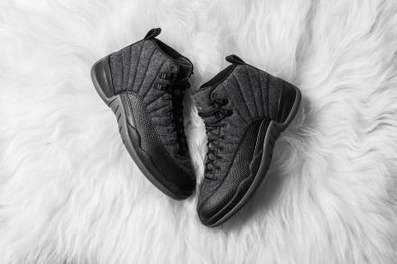 国内10月1日発売予定】 ナイキ エアジョーダン12 レトロ ウール ダーク