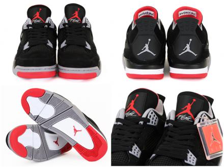 国内11月23日発売予定】 ナイキ エアジョーダン4 レトロ ブラック