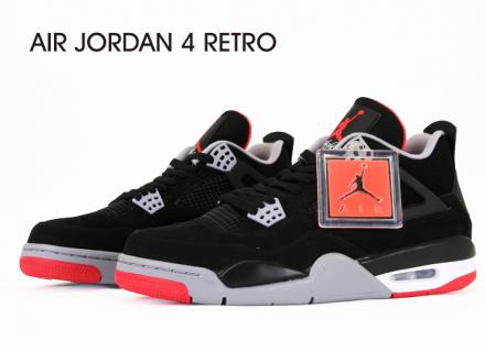 国内11月23日発売予定】 ナイキ エアジョーダン4 レトロ ブラック
