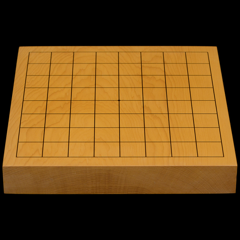 おまかせ】本榧卓上碁盤／9路・6路 両面盤 1寸（一枚板・板目） | 前川